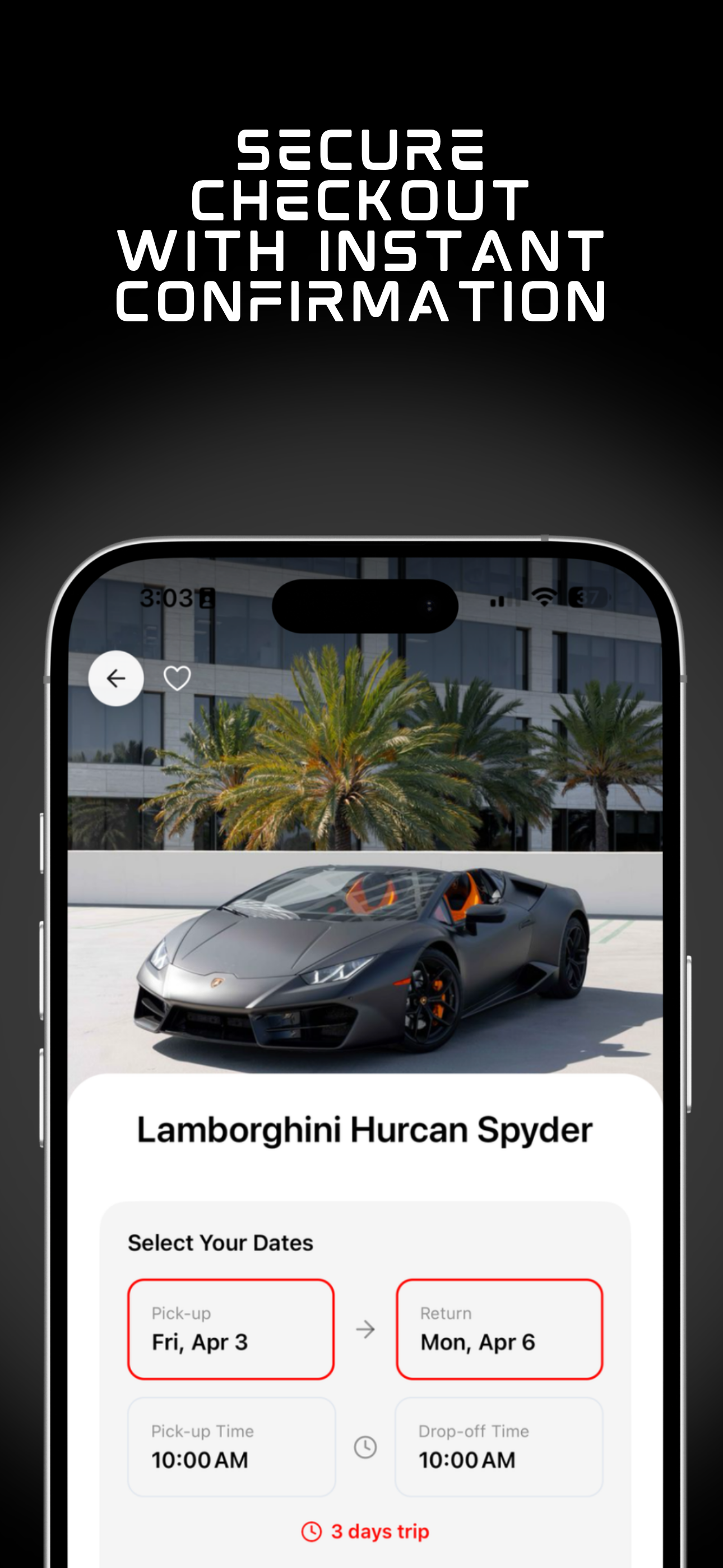 Pocket Drives - Booking